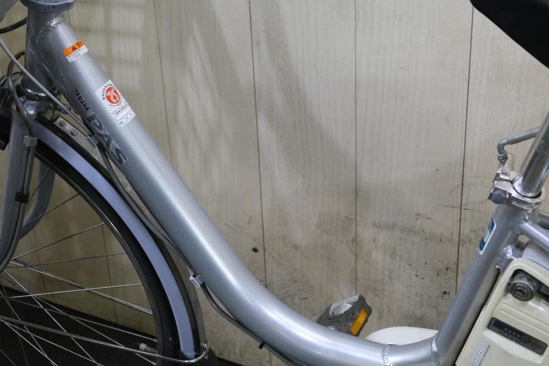 ヤマハPAS X541-0018 リチウム6AH 26型3段LED SILVER