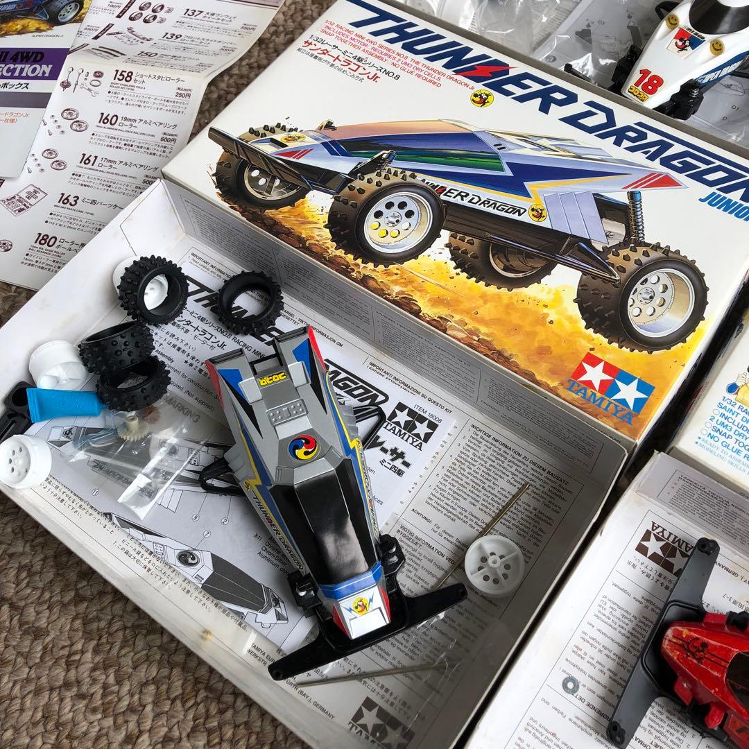レーサーミニ四駆　メモリアルボックス　4台 サンダードラゴン　ラジコンボーイ