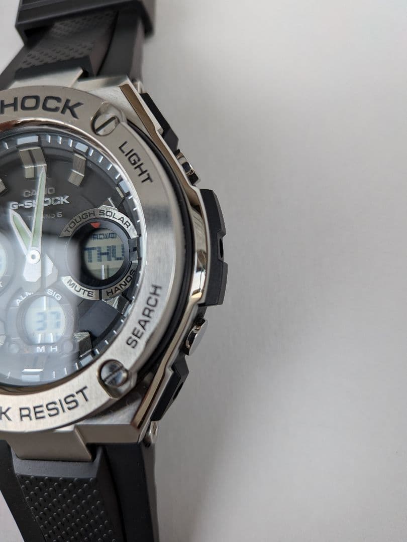 時計 CASIO G-SHOCK G-STEEL GST-W110-1AJF