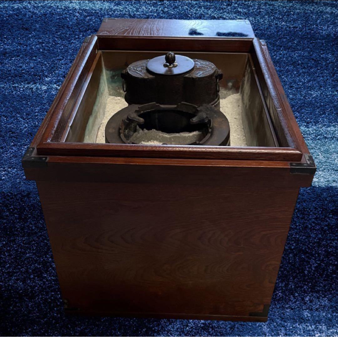 （中古品）関東火鉢、角火鉢、箱火鉢、囲炉裏、茶室、民芸、古民家。