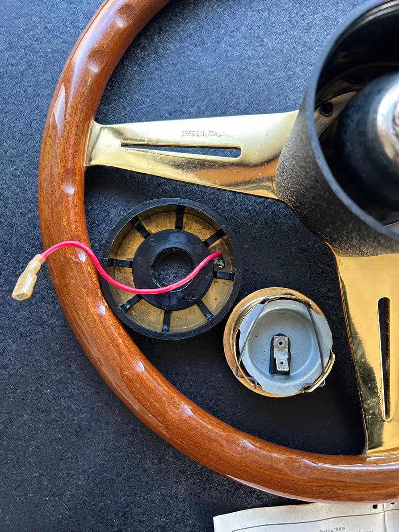 ❇ NARDI ゴールドメッキ　 　ステアリング（美品）