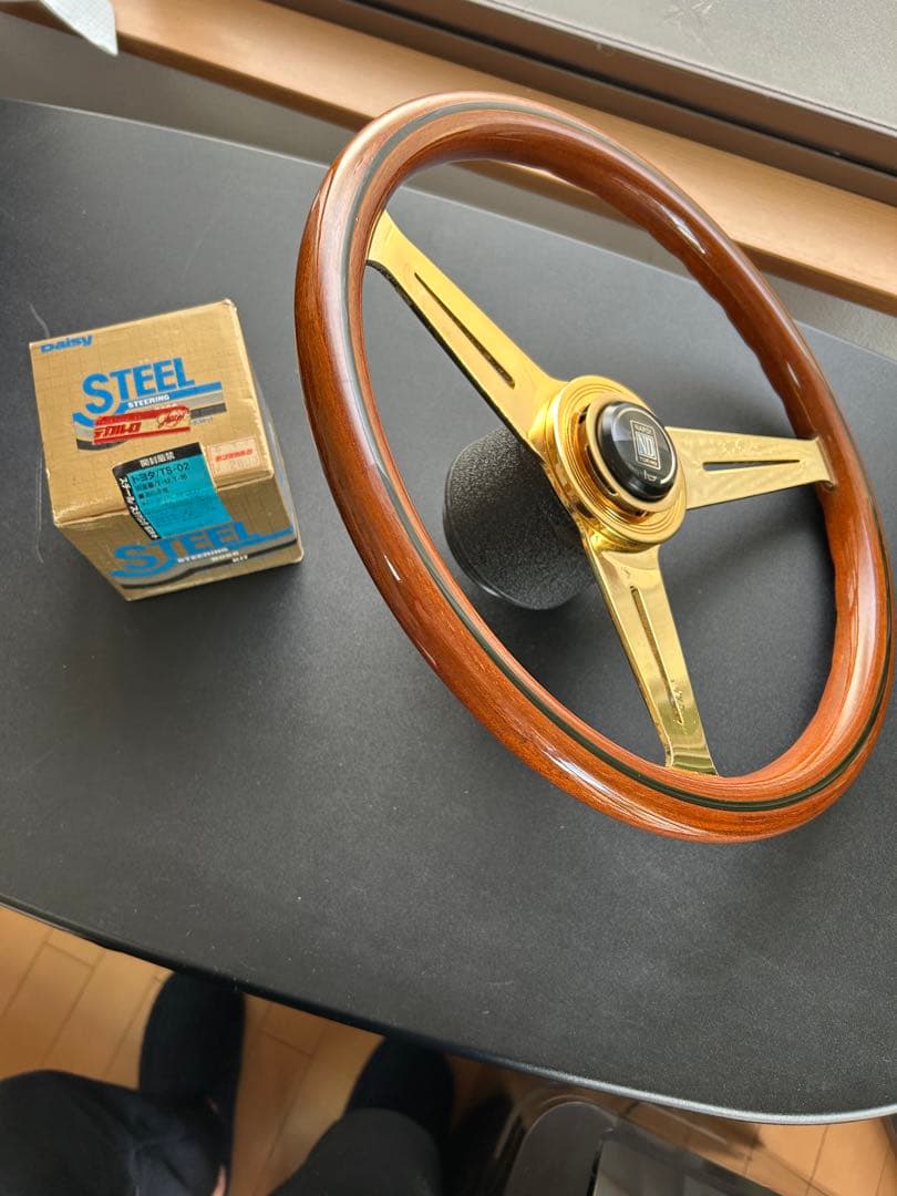 ❇ NARDI ゴールドメッキ　 　ステアリング（美品）