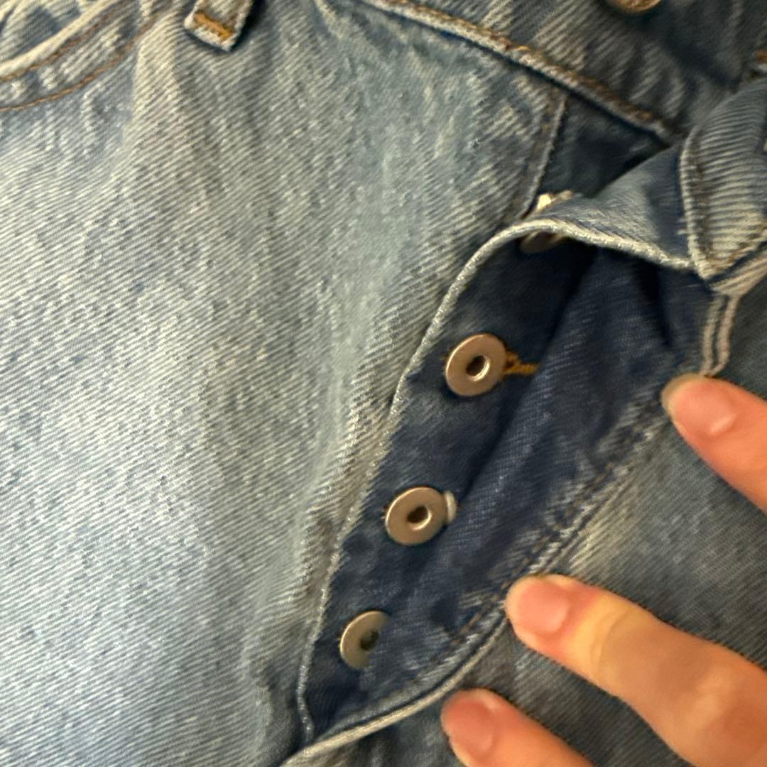 study テーパードデニム