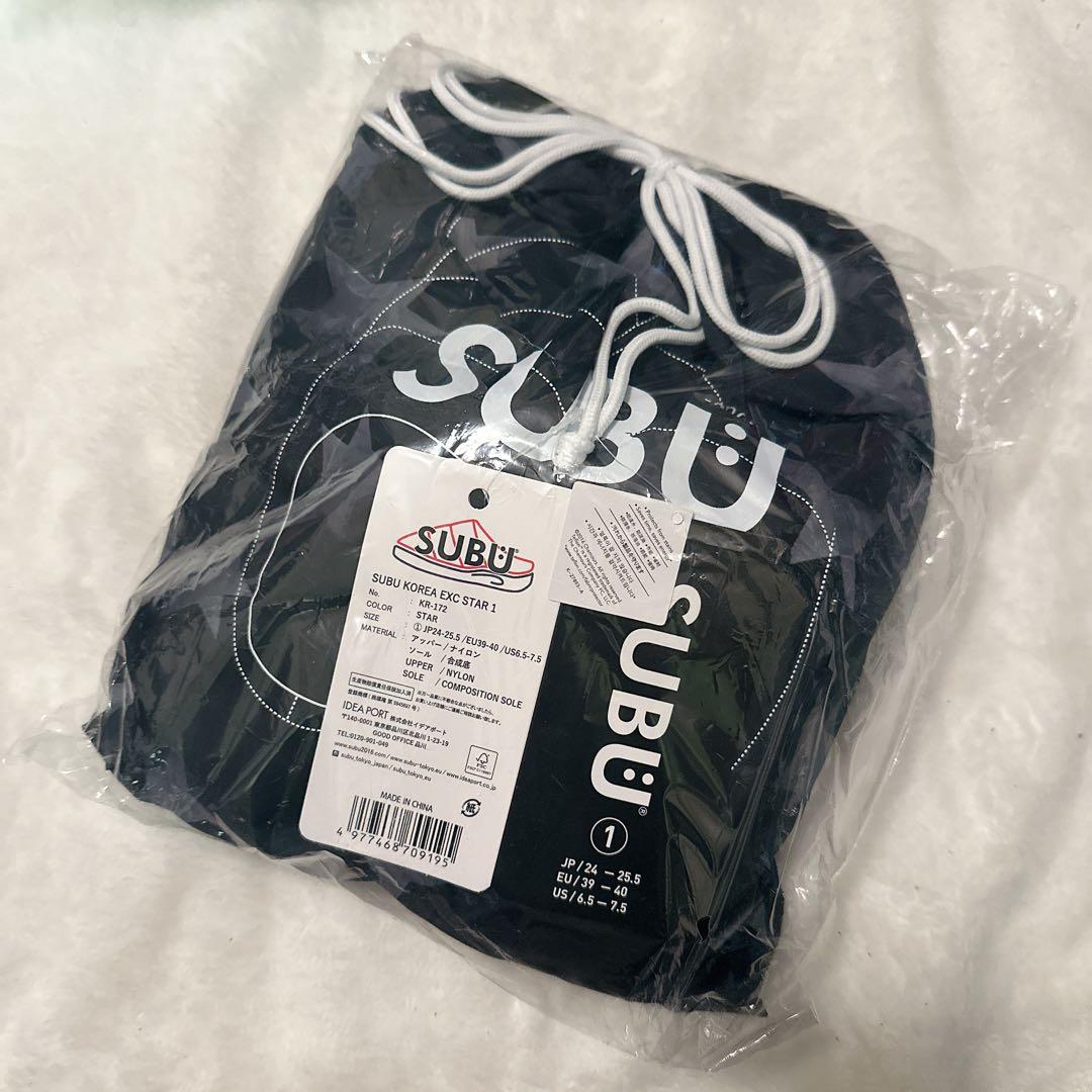 新品未使用☆ SUBU スター 24-25.5 韓国内向モデル 希少 1サイズ