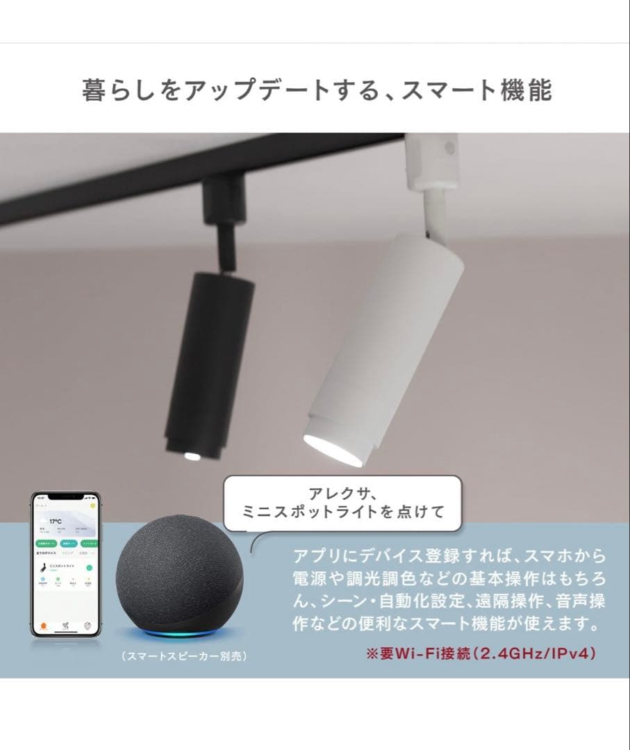 エジソンスマート　スポットライト　2個セット