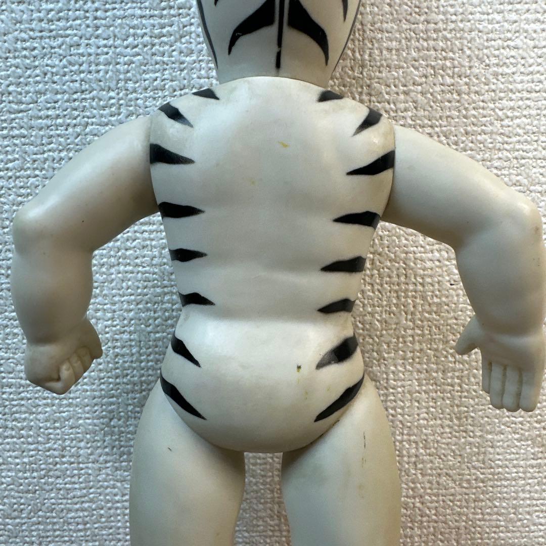 当時物 グレートゼブラ タイガーマスク 中嶋製作所 ソフビ 梶原一騎 辻なおき