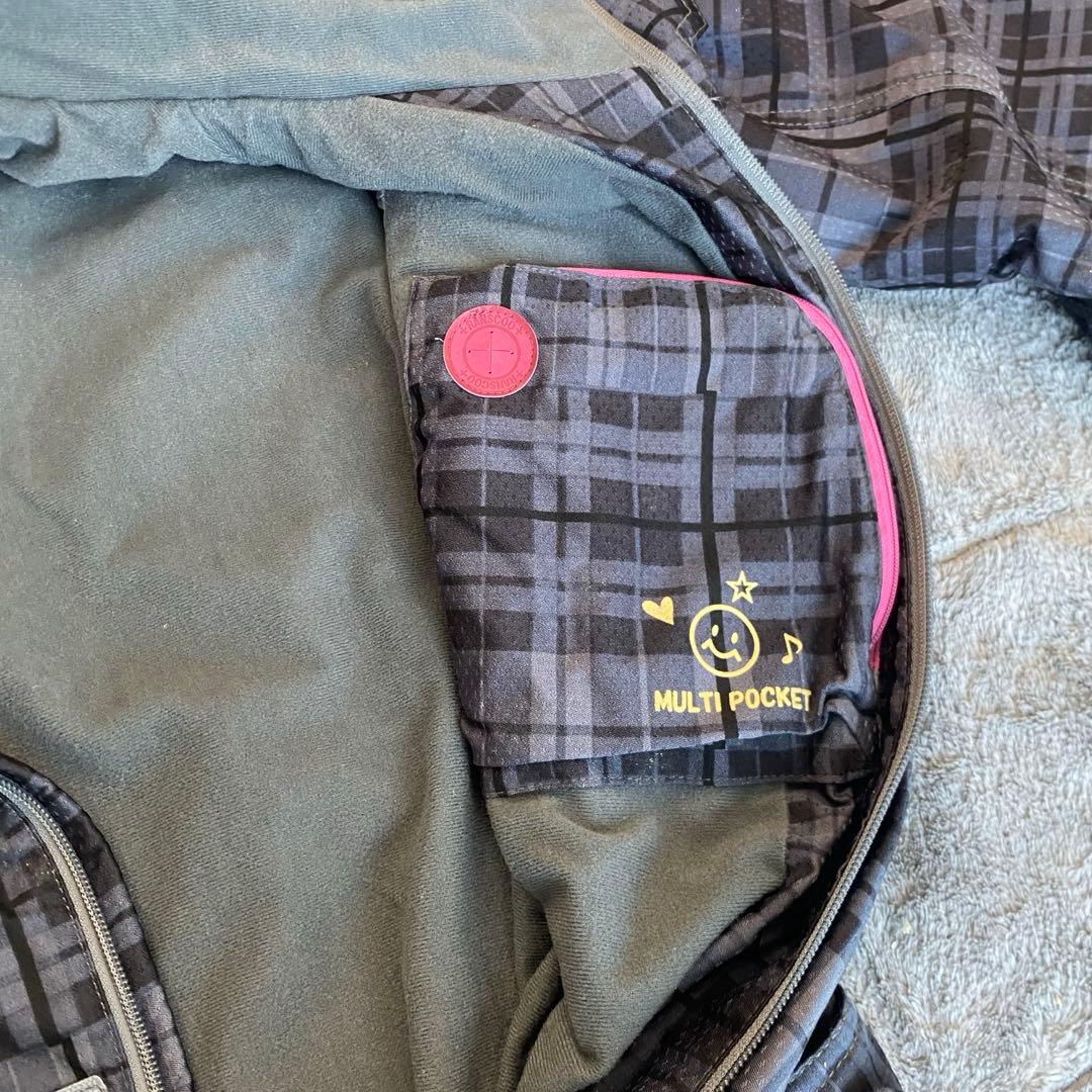 【激カワ】transcoot スノボ　スキー　ウェア　ベルト付き　ファー付き