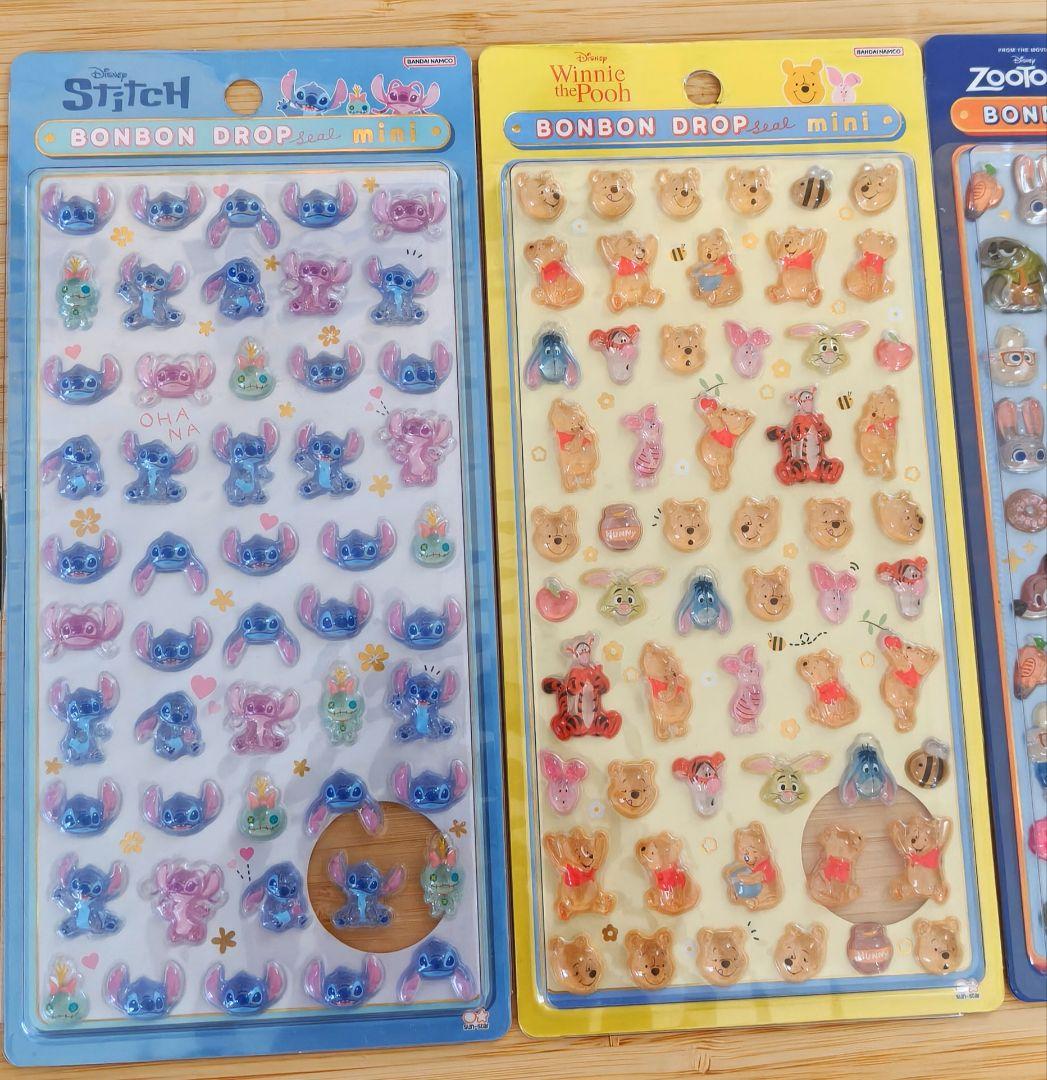 【正規品】ボンボンドロップ　ディズニー　ズートピア　101匹わんちゃん　シール