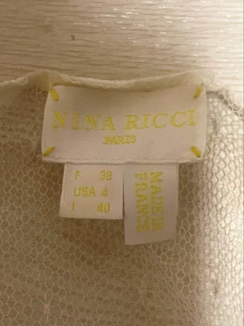 【美品】 NINA RICCI ニナリッチドレス