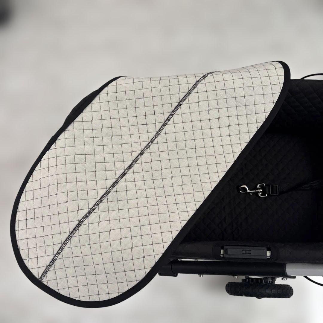 ハンドメイド製作　エアバギードーム3 (ラージサイズ)チャコール色　3点セット