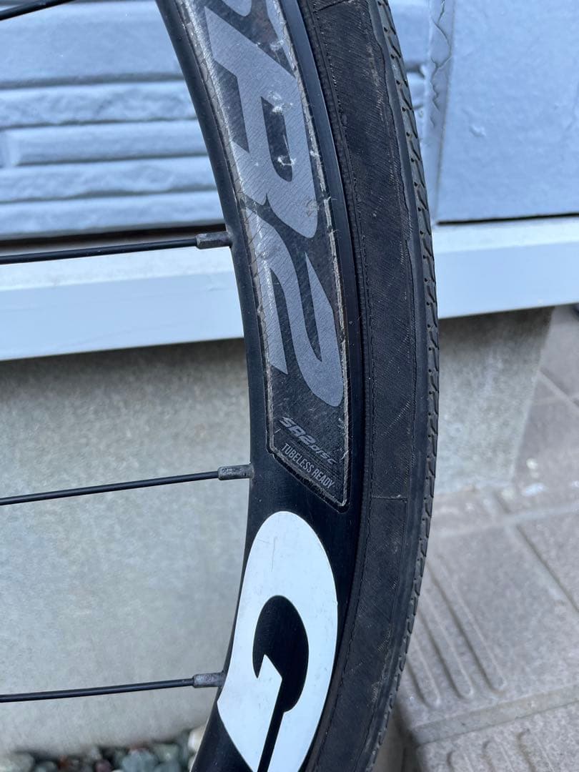 ジャイアントSR2ディスクブレーキホイール前後セット