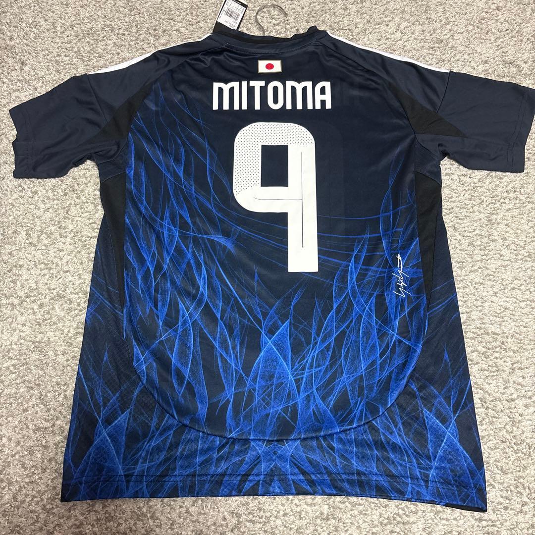 【超希少！幻の#9三笘薫】新品タグ付き/日本代表 Y-3レプリカユニフォーム