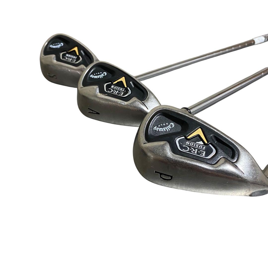 【レフティ】キャロウェイ　アイアンセット　ERC FUSION 左