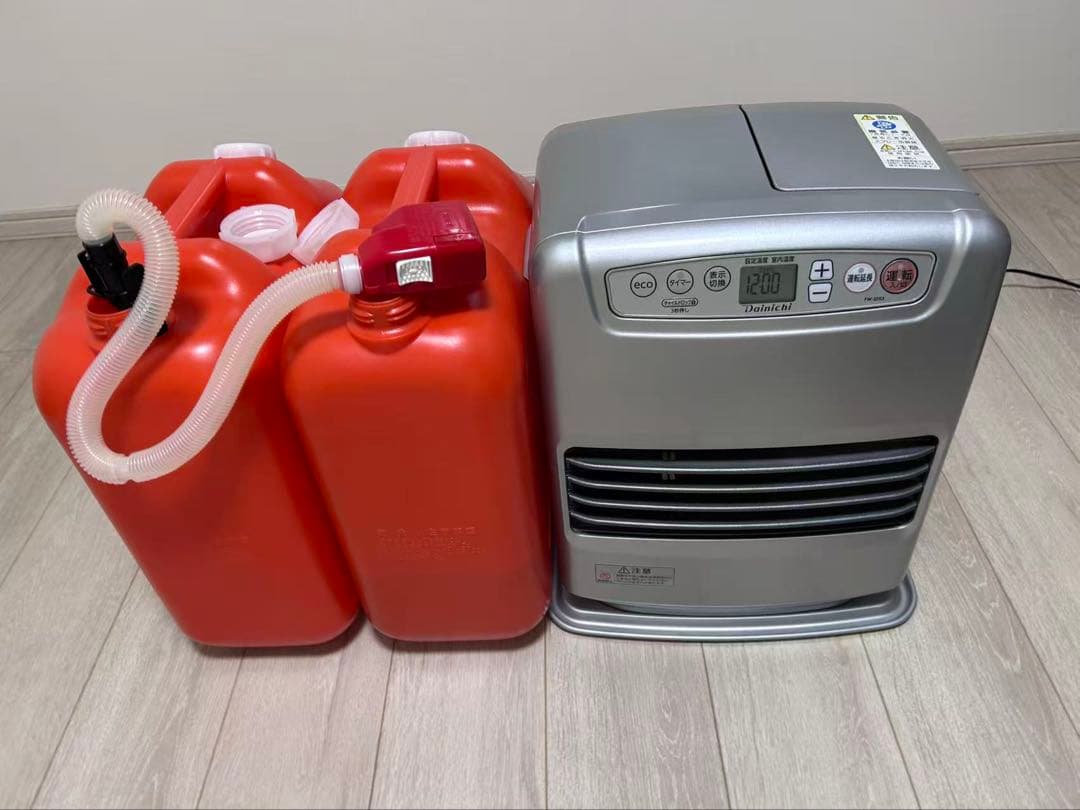 三郷市引取り限定 FW-32S3 石油ファンヒーター 乾電池式 ポンプ タンク