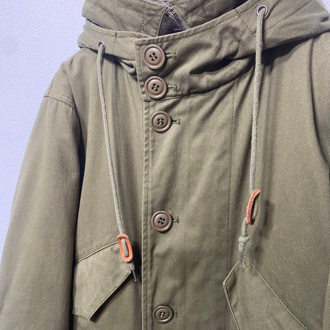 HOUSTON ヒューストン　モッズコート　M-45・M-47風　美品