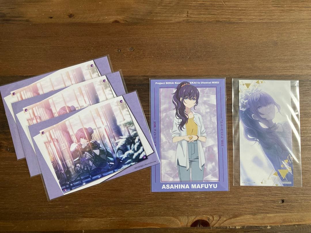 プロセカ 朝比奈まふゆ　まとめ売り　エピカ　缶バッジ　メモステ