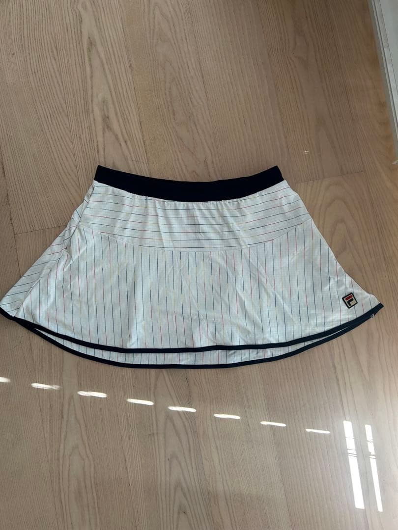 FILA XL ストライプ ホワイトゲーム3点セット