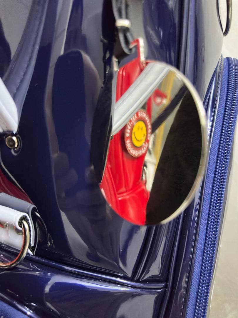 j*i様 PEARLY GATES キャディバッグ ネイビー ゴルフバッグ