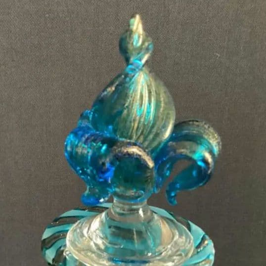 ベネチアンガラス　イタリア　ムラーノガラス　ボトル H26cm