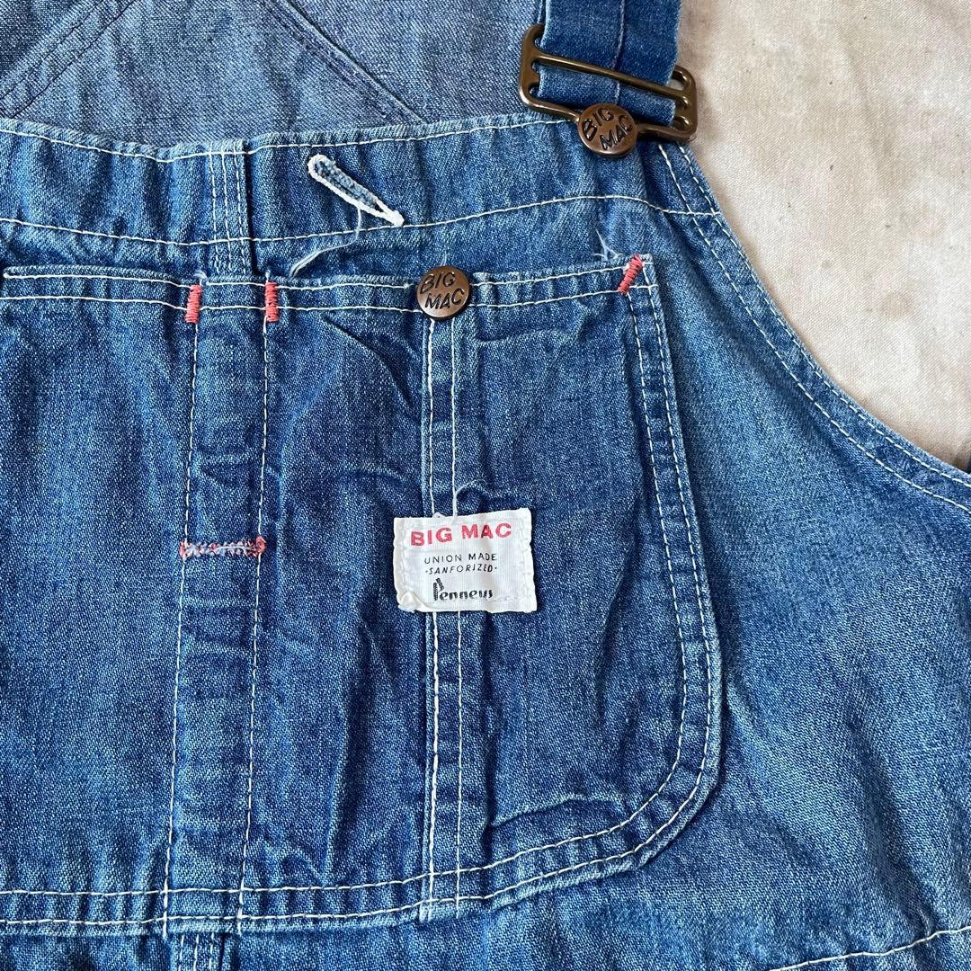 60s Big Mac オーバーオール ペインターパンツ カットオフ