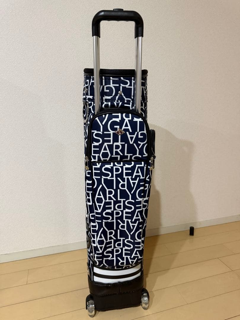 PEARLY GATES 女性用キャディバッグ　パーリゲイツ　キャスター付き