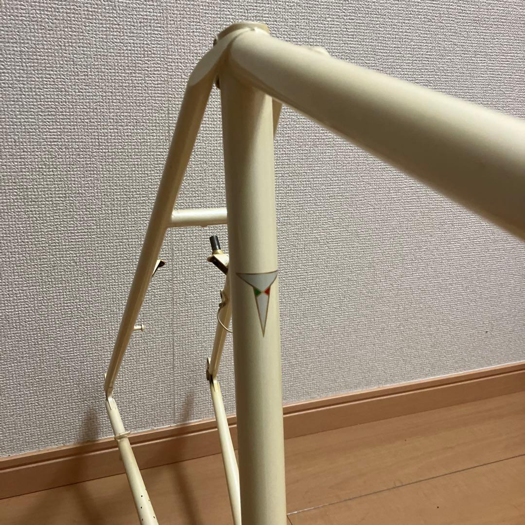 TOEI ランドナーフレーム　サイズ　530mm 色　パールホワイト