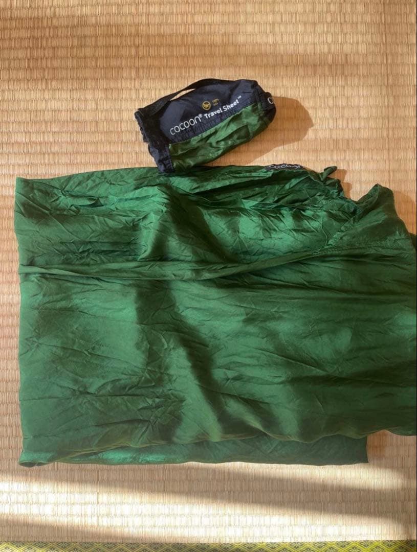 コクーン　トラベルシーツ　シルク
