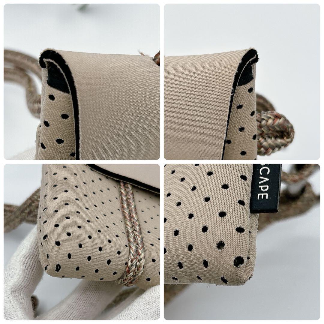 ステイトオブエスケープ　コンパスベルトバッグ ボディバッグ　ベージュ