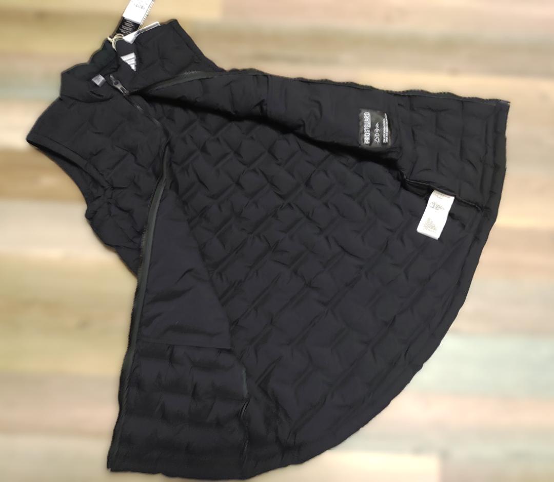 ⛳️アディダス♥️adidas GOLF ダウン90％ ロング丈 ベスト 黒