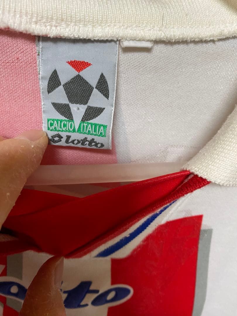 ロット クロアチア代表 ユニフォーム ゲームシャツ 半袖L 98W杯 イタリア製