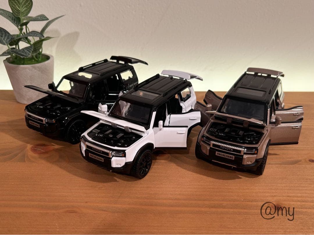 ランクル250 1/32 ミニカー セット