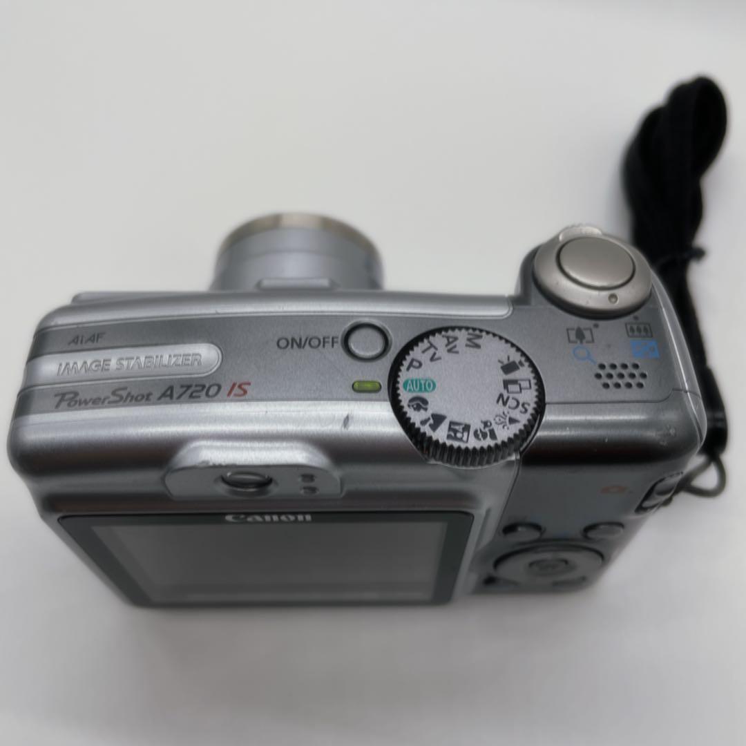 Canon キャノン　PowerShot A720IS シルバー　ガンメタ