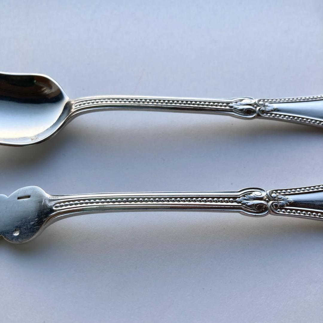 【ゆきだるま】Christofle⭐️スプーン　フォーク　２セット