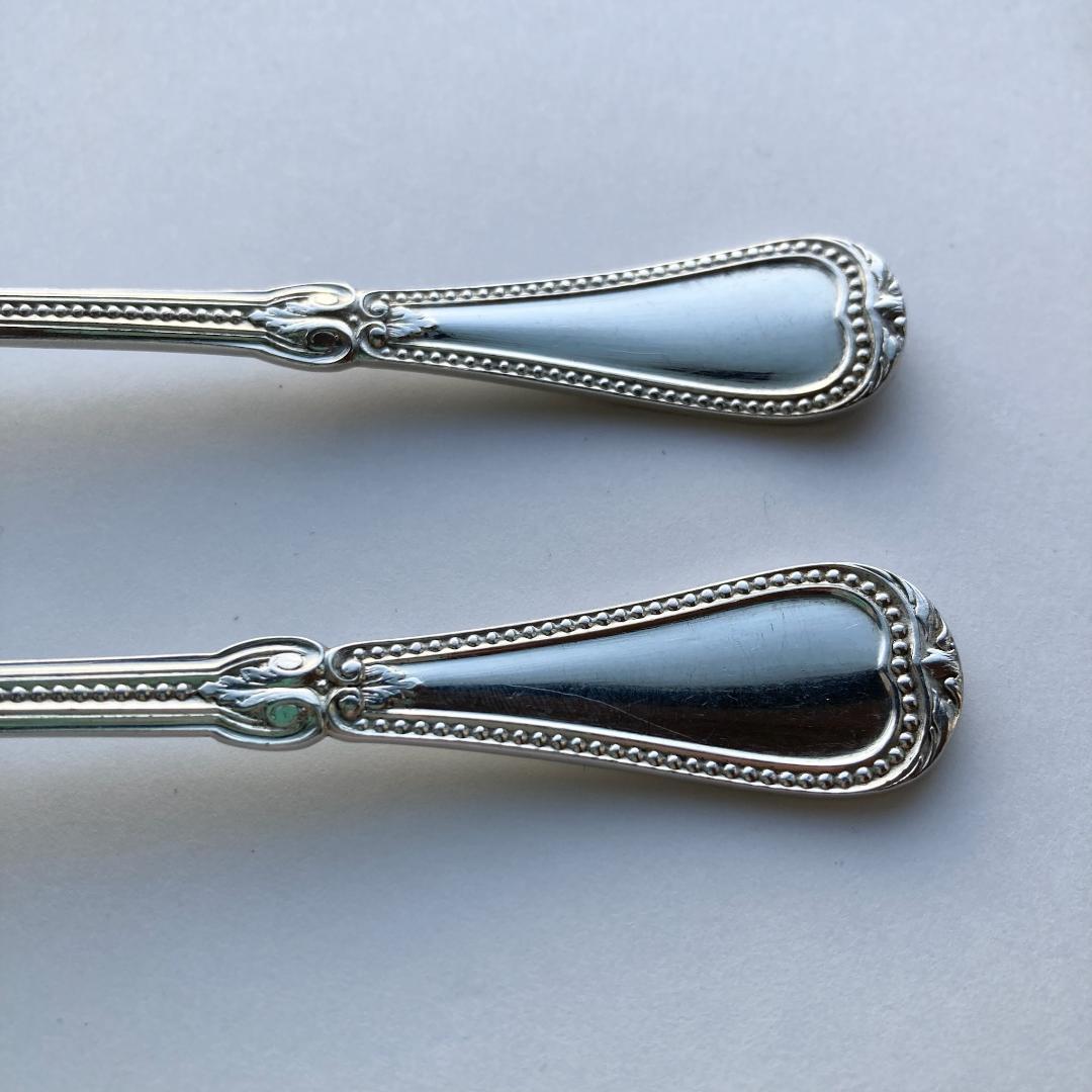 【ゆきだるま】Christofle⭐️スプーン　フォーク　２セット