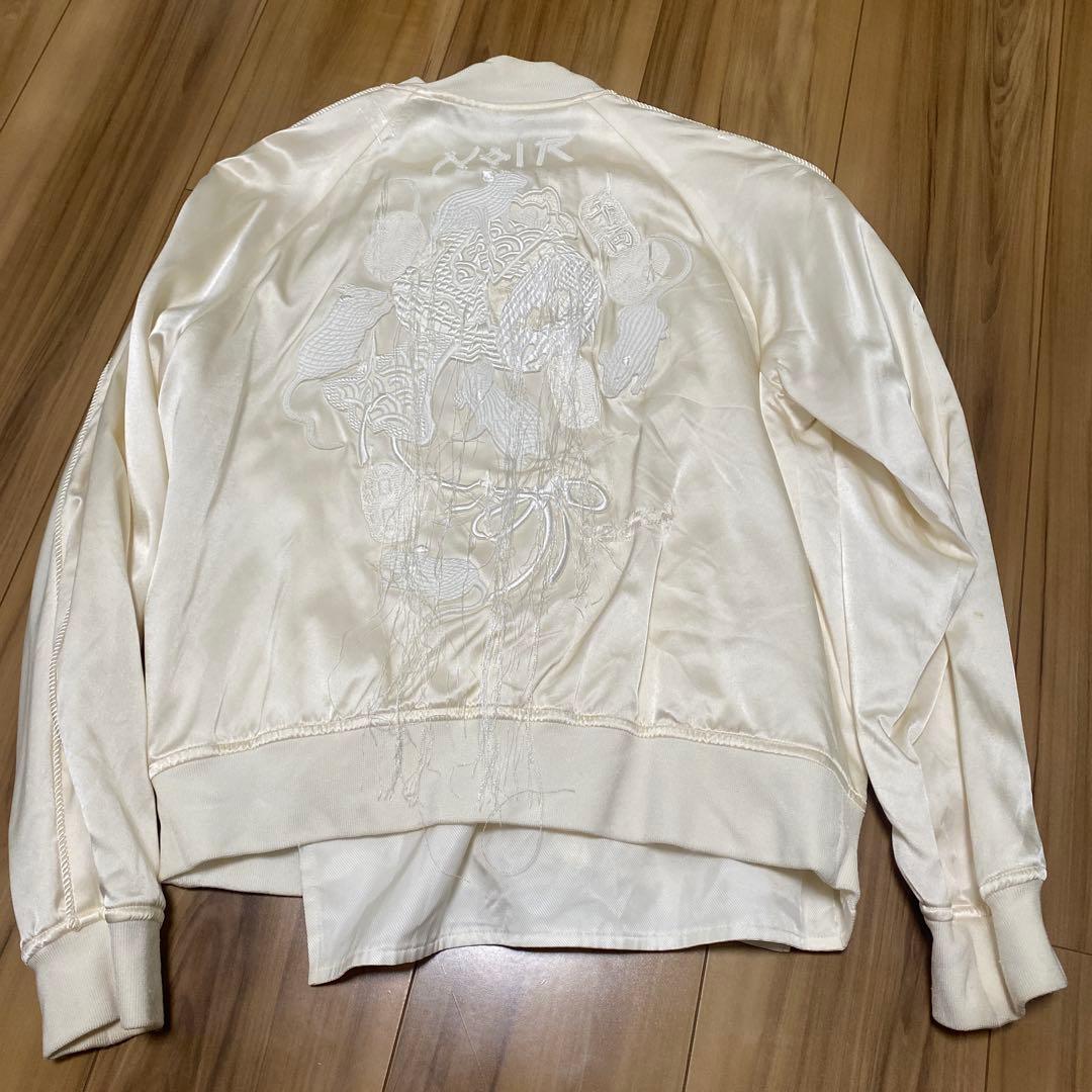 noir kei ninomiya シルクスカジャン　リバーシブル