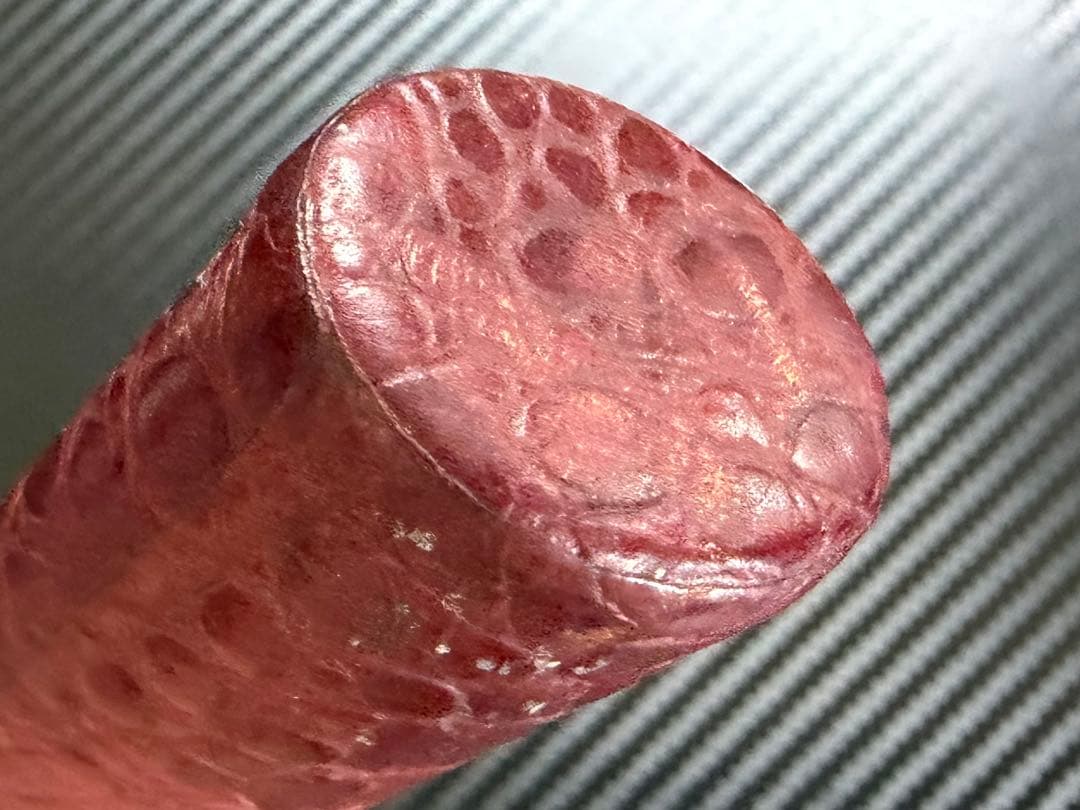 美品 モンブラン ペンケース 1-2本差し ボルドー 筒状