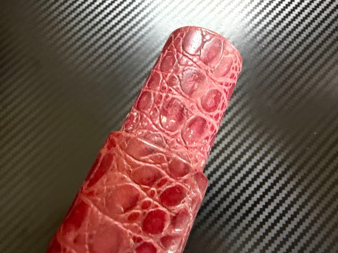 美品 モンブラン ペンケース 1-2本差し ボルドー 筒状