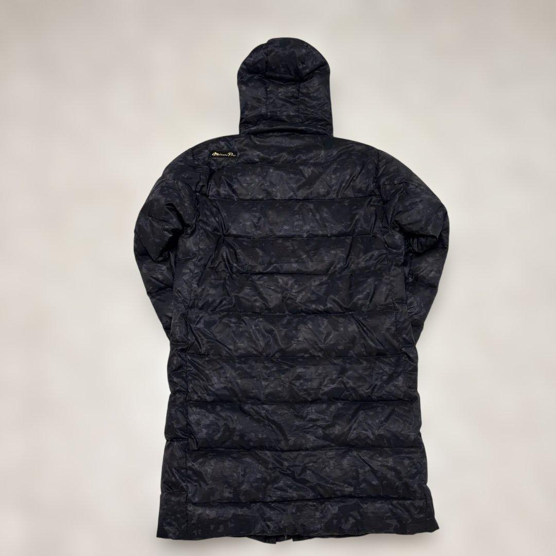 ミズノプロ Mizuno PRO ブラック リアルダウンロングコート Oサイズ