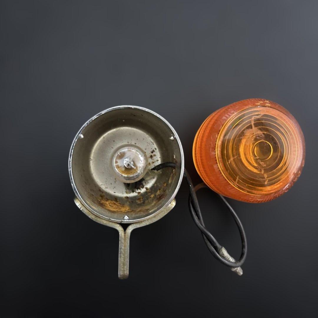 A型4Lモンキー純正　両持ちウィンカー2個　当時物　レア？