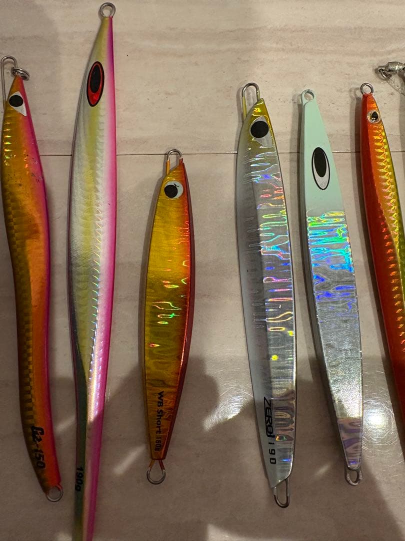 メタルジグ 14個セット CB 、マサムネ、メロン工房、テツジグ等