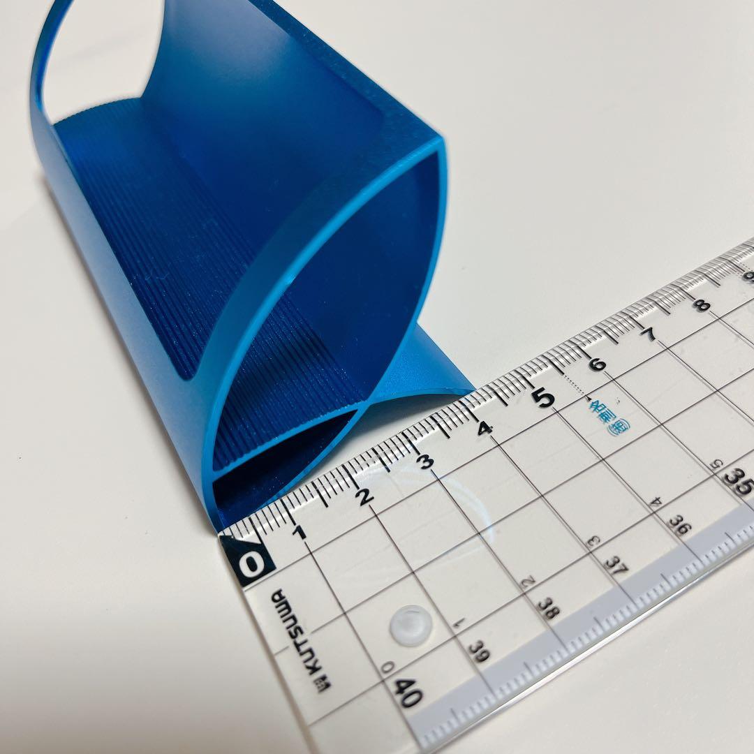 デスク用 カード 収納 ラック　ブルー