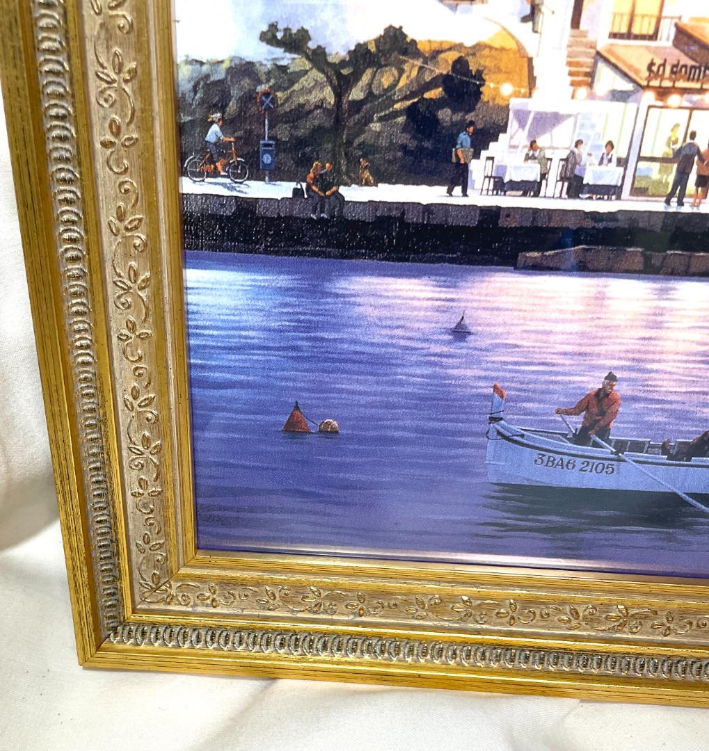 【新品特価】笹倉鉄平 『カダケス』　大型ポスター高級イタリア額付　アクリルガラス