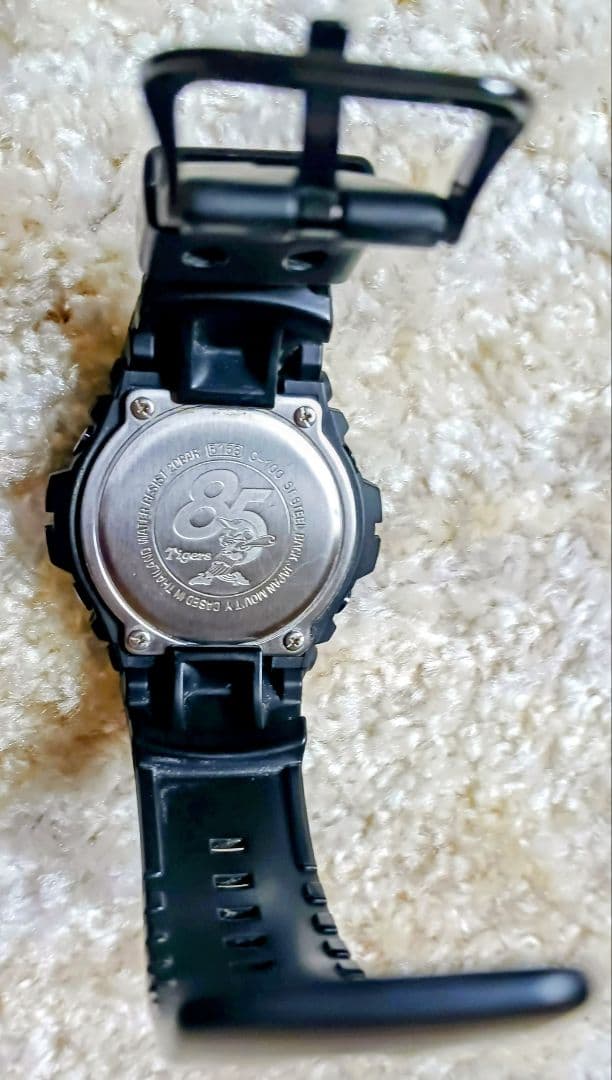 G-SHOCK 阪神タイガース 85周年モデル G-100 時計 可動 デジアナ