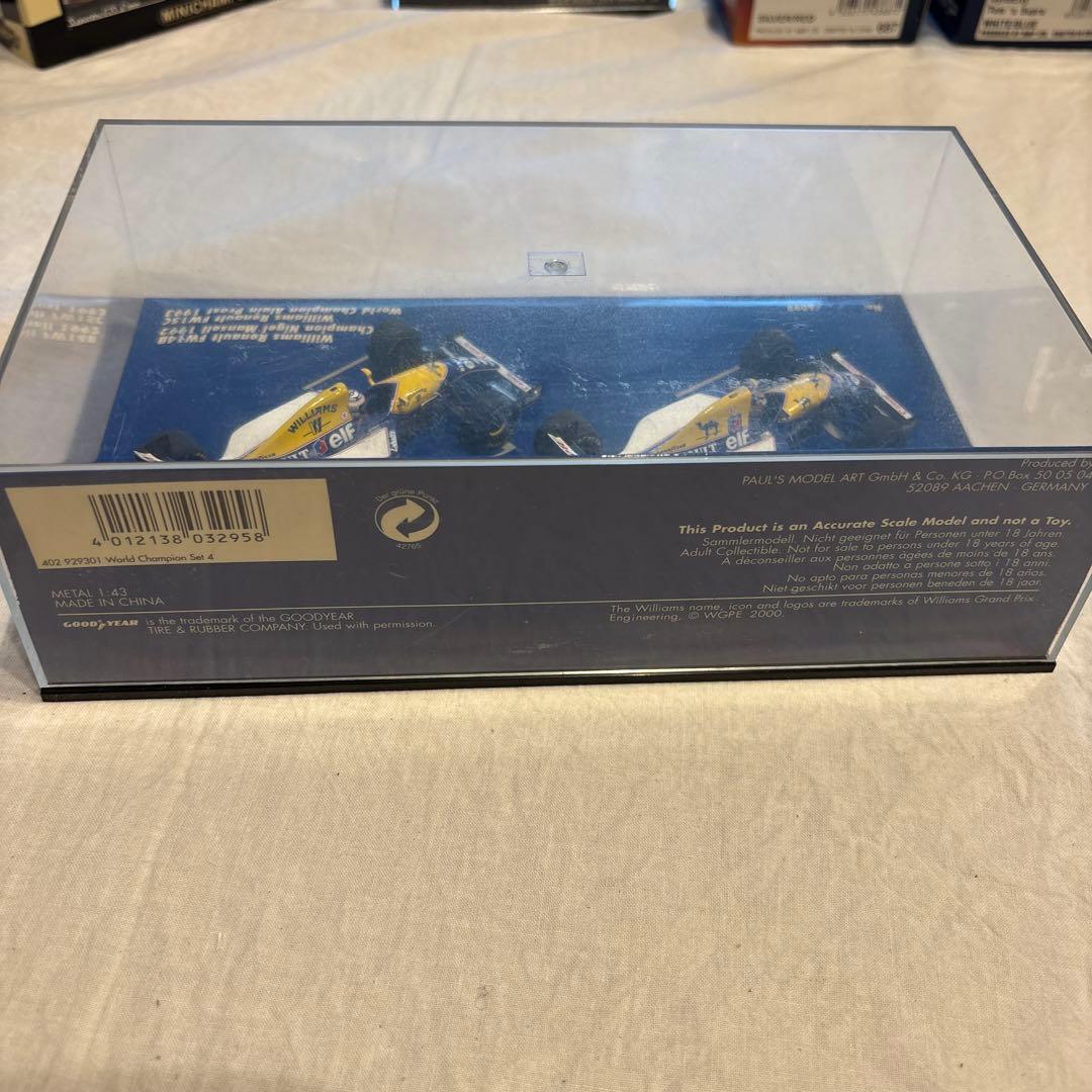 ウィリアムズF1 ワールドチャンピオンセット 6099