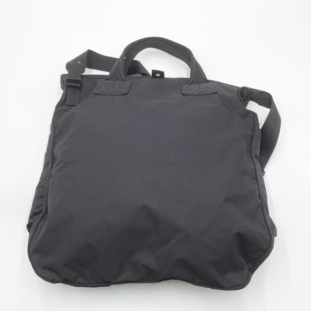 未使用級　ポーター　フレーム　ヘルメットバッグ　2way ナイロン　ブラック
