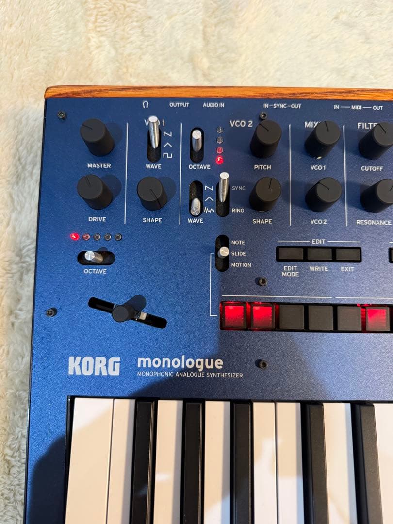 KORG monologue コルグ モノローグ アナログ シンセサイザー