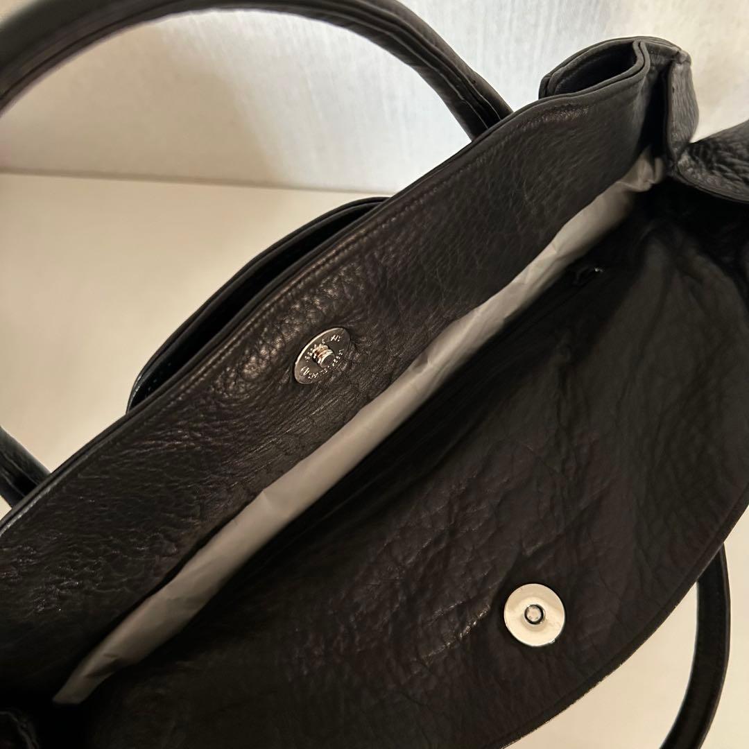 michiamo ミキアモ キップソフト トートバッグ 本革　ラウンド型　未使用