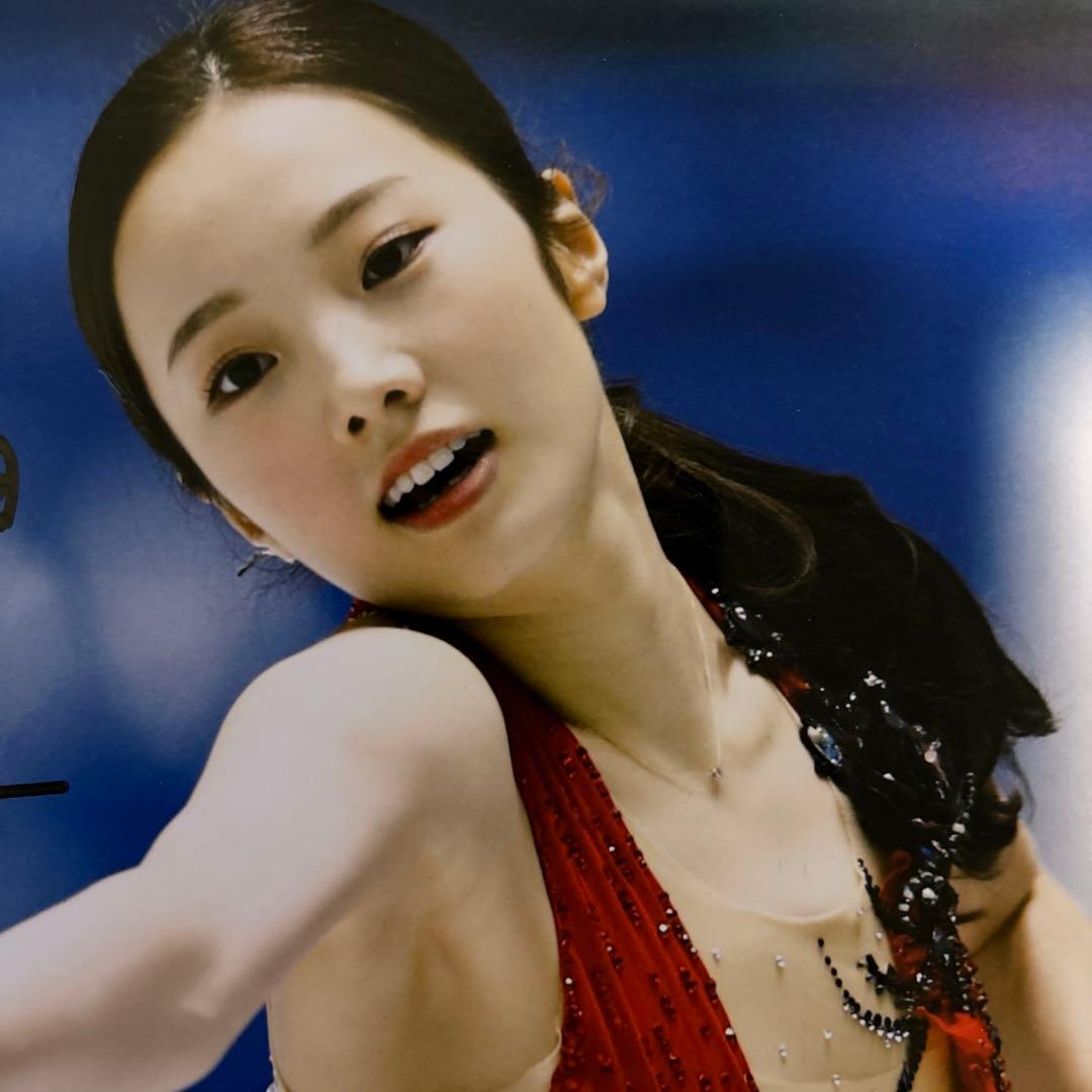 大人気　本田真凜選手　直筆サインPhoto