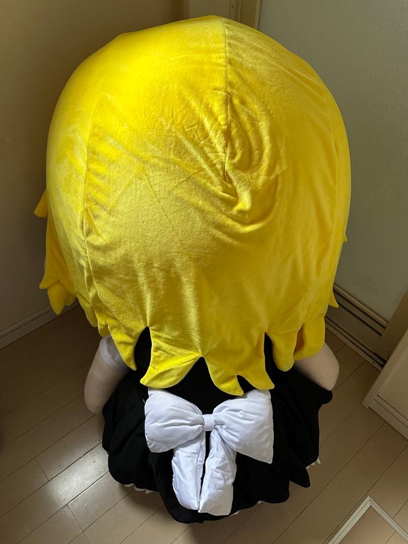どきゅーと 東方project 直特大ぬいぐるみ 霧雨魔理沙 約110cm