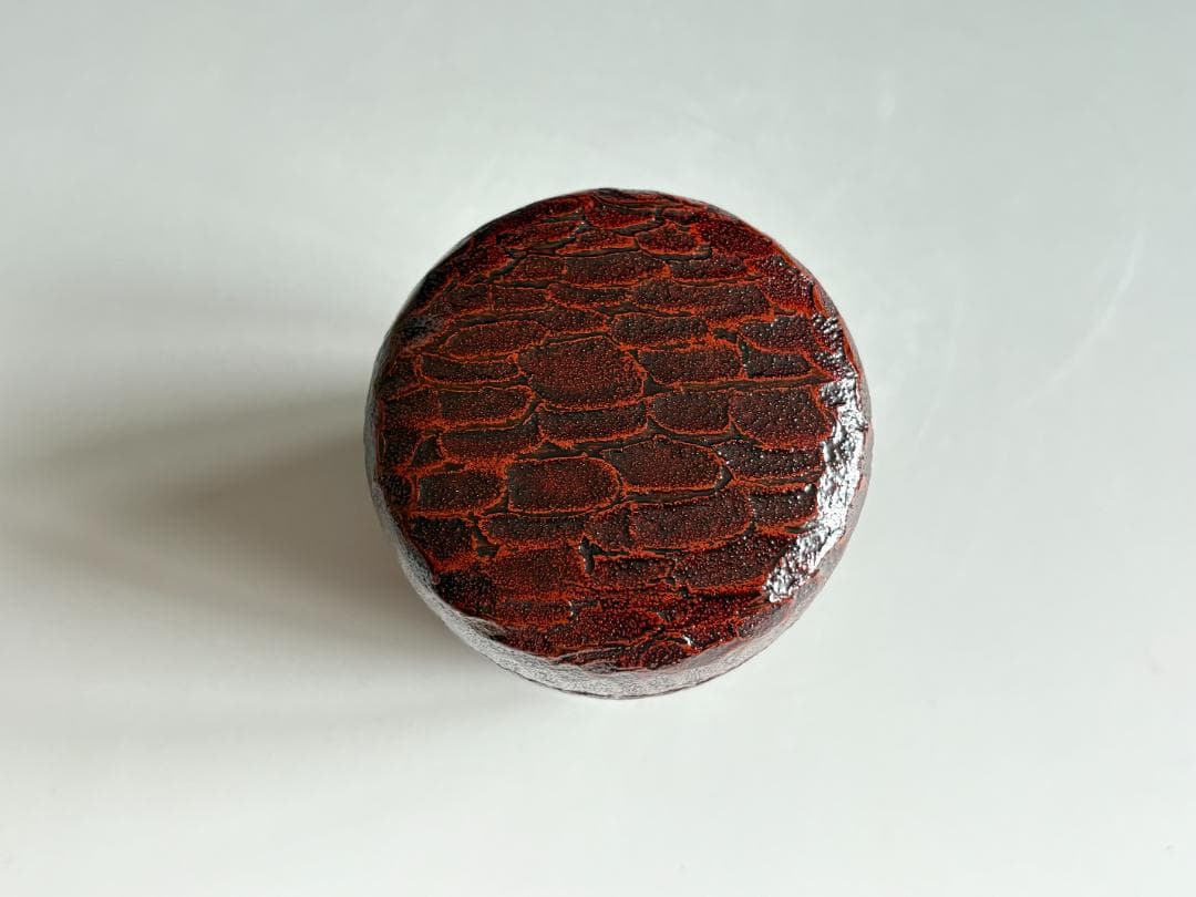 中村宗悦　松皮塗　宝尽くし蒔絵　大棗　薄茶器　茶道具